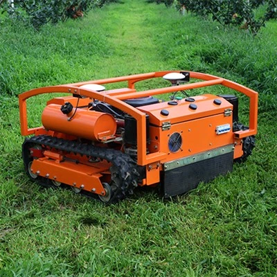 Remote Control Gasoline Crawler Lawn Mower